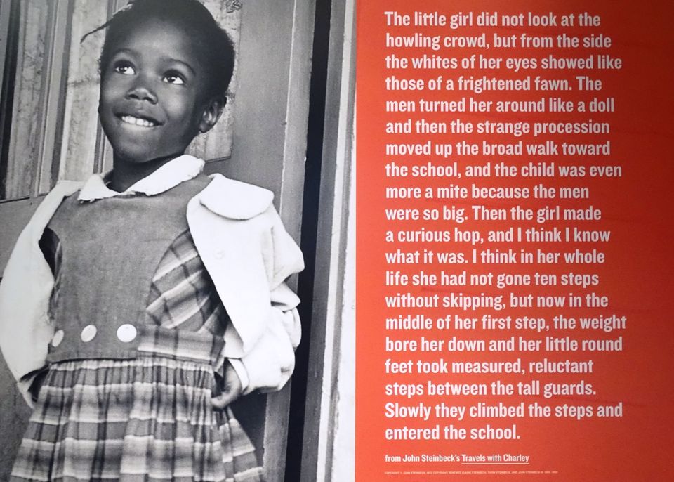 Ruby Bridges exhibit at the National Center for Civil and Human Rights