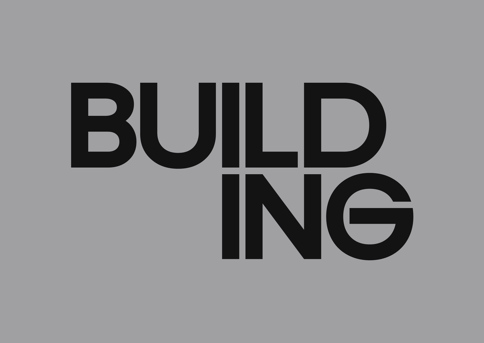 Logo of the word Building
